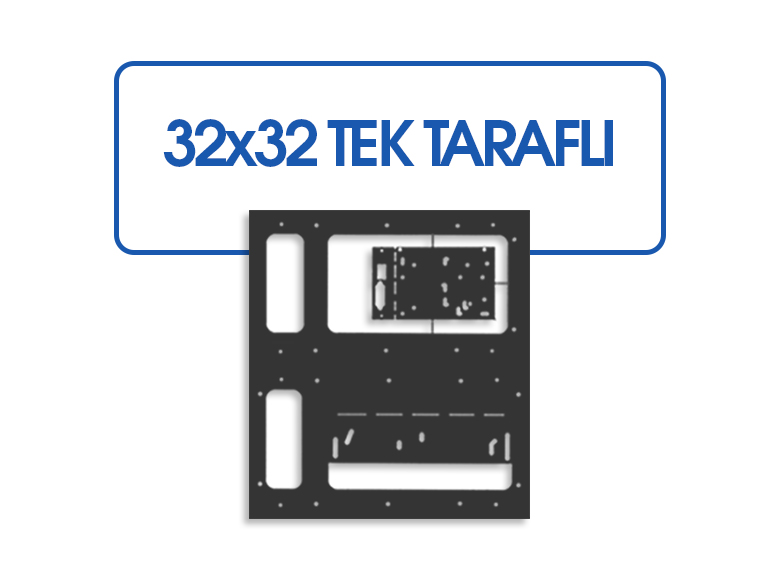 32X32 CNC LED Tabela Kasası
