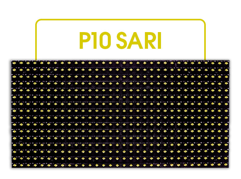 P10 Sarı LED Panel