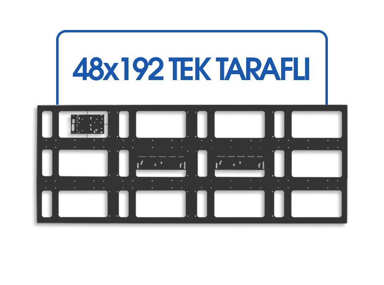 48X192 CNC LED Tabela Kasası