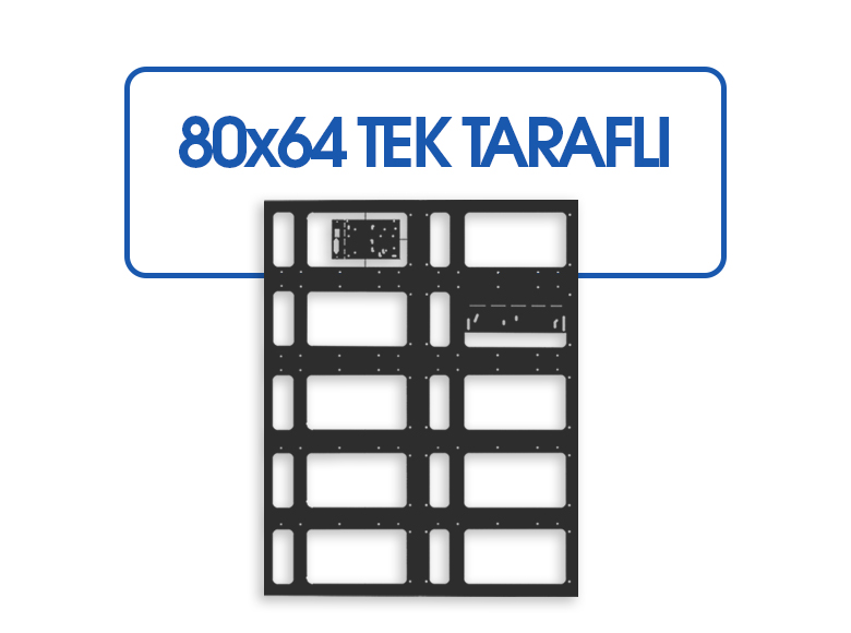 80X64 CNC LED Tabela Kasası