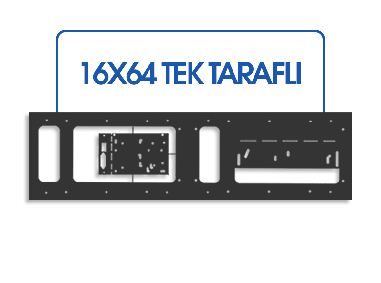 16X64 CNC LED Tabela Kasası