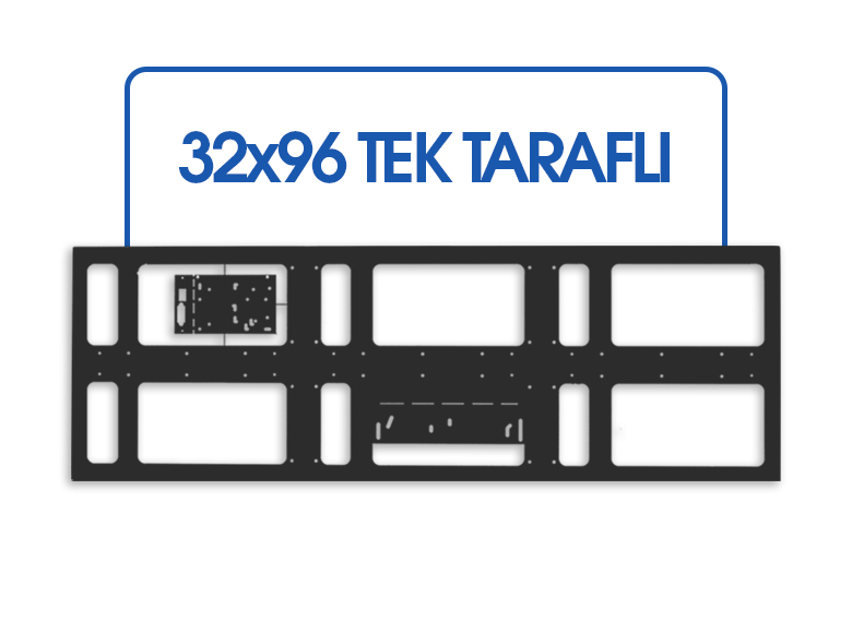 32X96 CNC LED Tabela Kasası