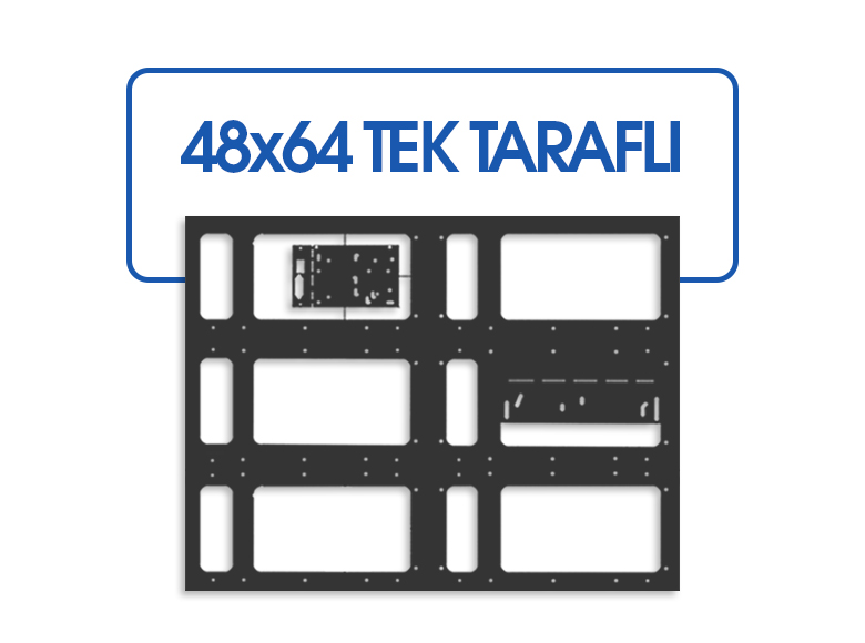 48X64 CNC LED Tabela Kasası